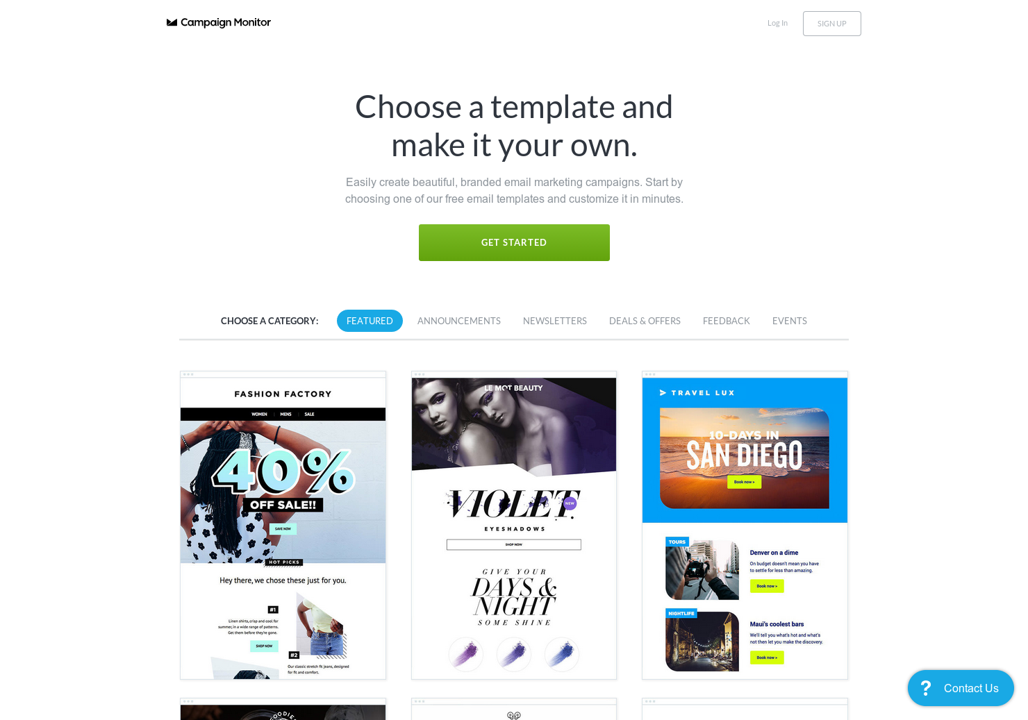 Canvas by CampaignMonitor