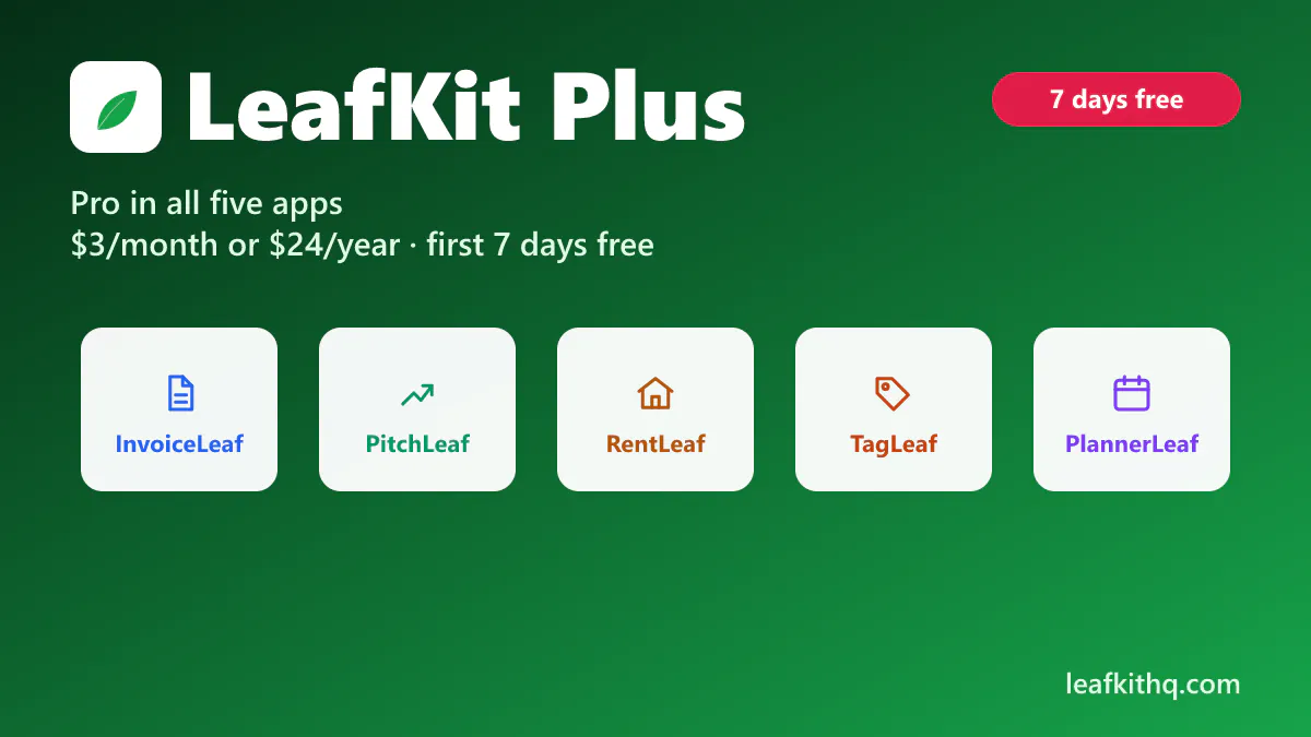 LeafKit gallery image