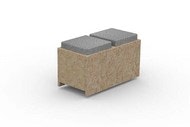 Gablok DIY Wood Block House Kit gallery image