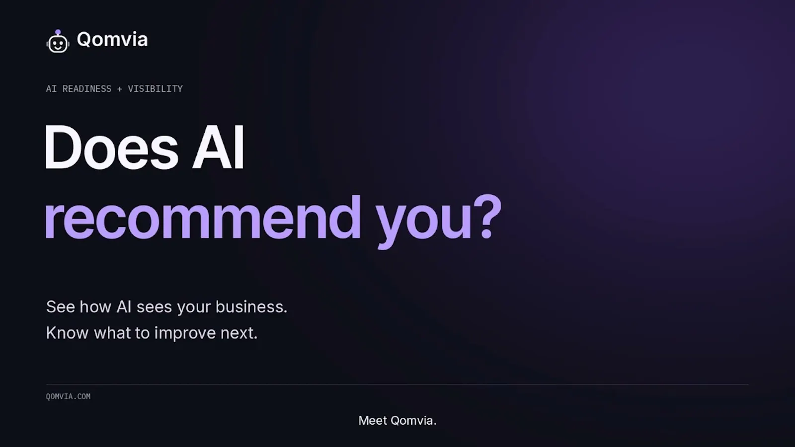 Qomvia screenshot 1 (video preview)