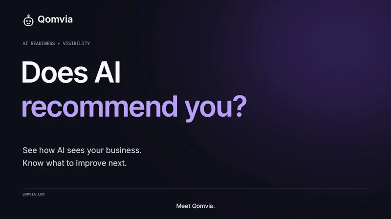 Qomvia screenshot 1 (video preview)