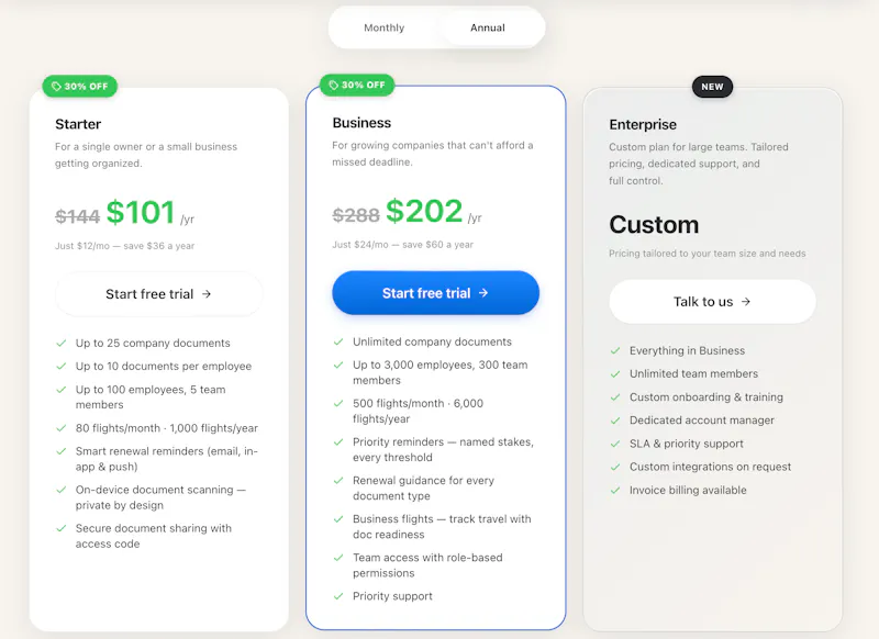 DocuTrackr Business screenshot 5