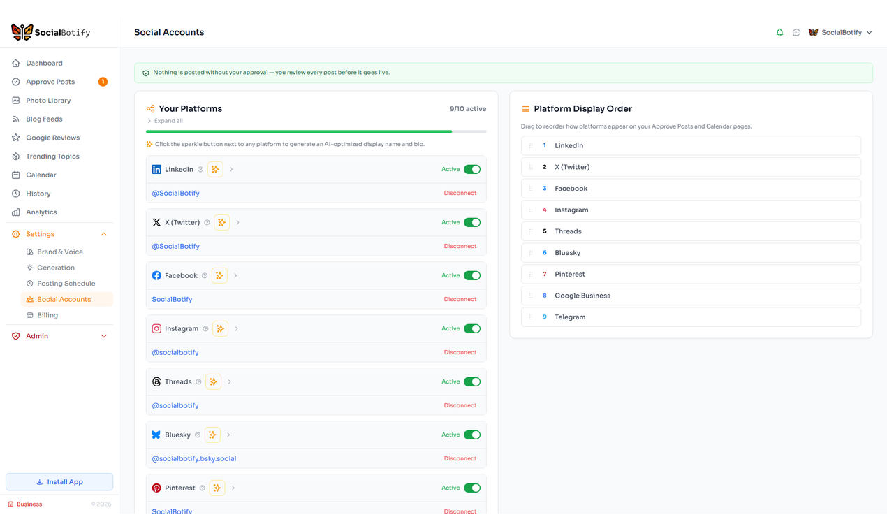 SocialBotify gallery image