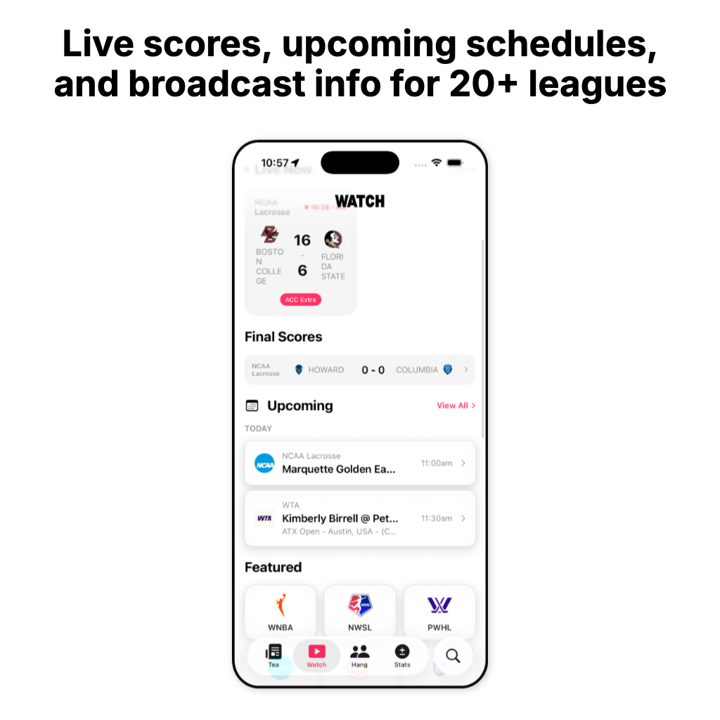 Bet on Her - Screenshot 2 showing product features and functionality