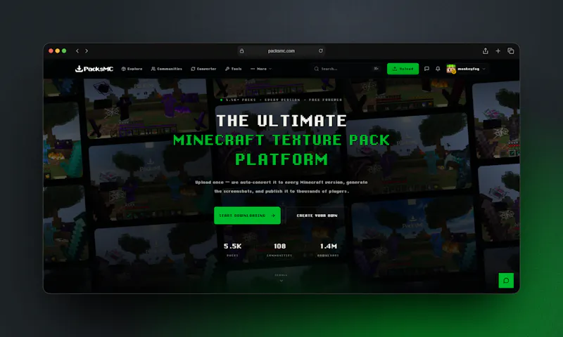 PacksMC screenshot 2