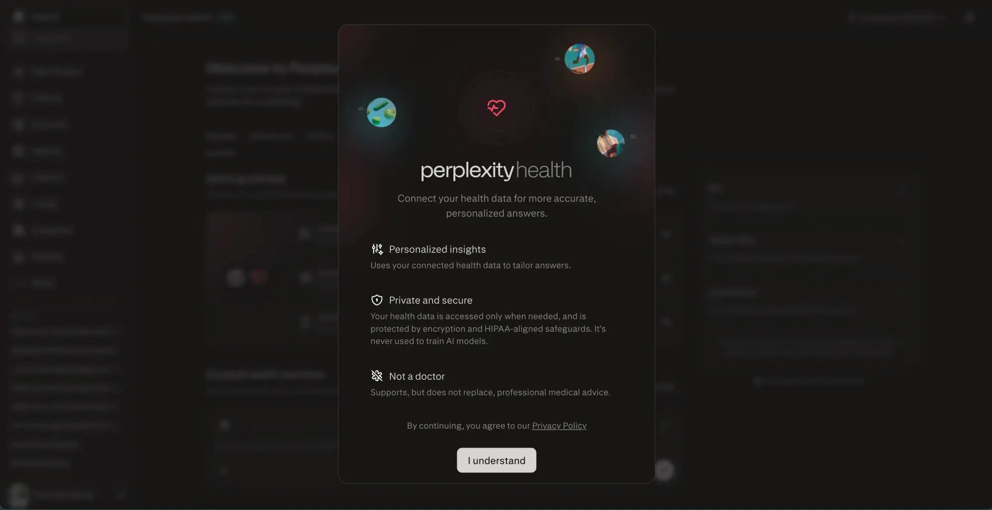 Perplexity Health screenshot 5