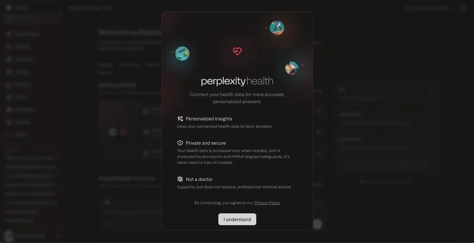 Perplexity Health screenshot 6