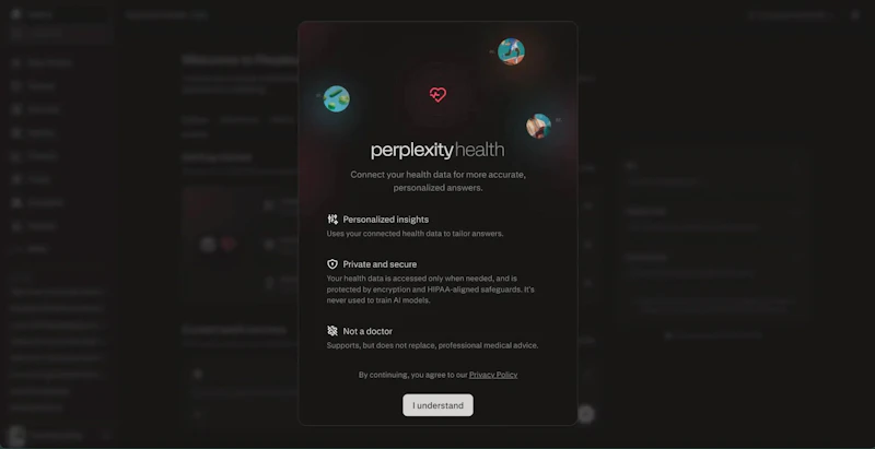 Perplexity Health screenshot 6