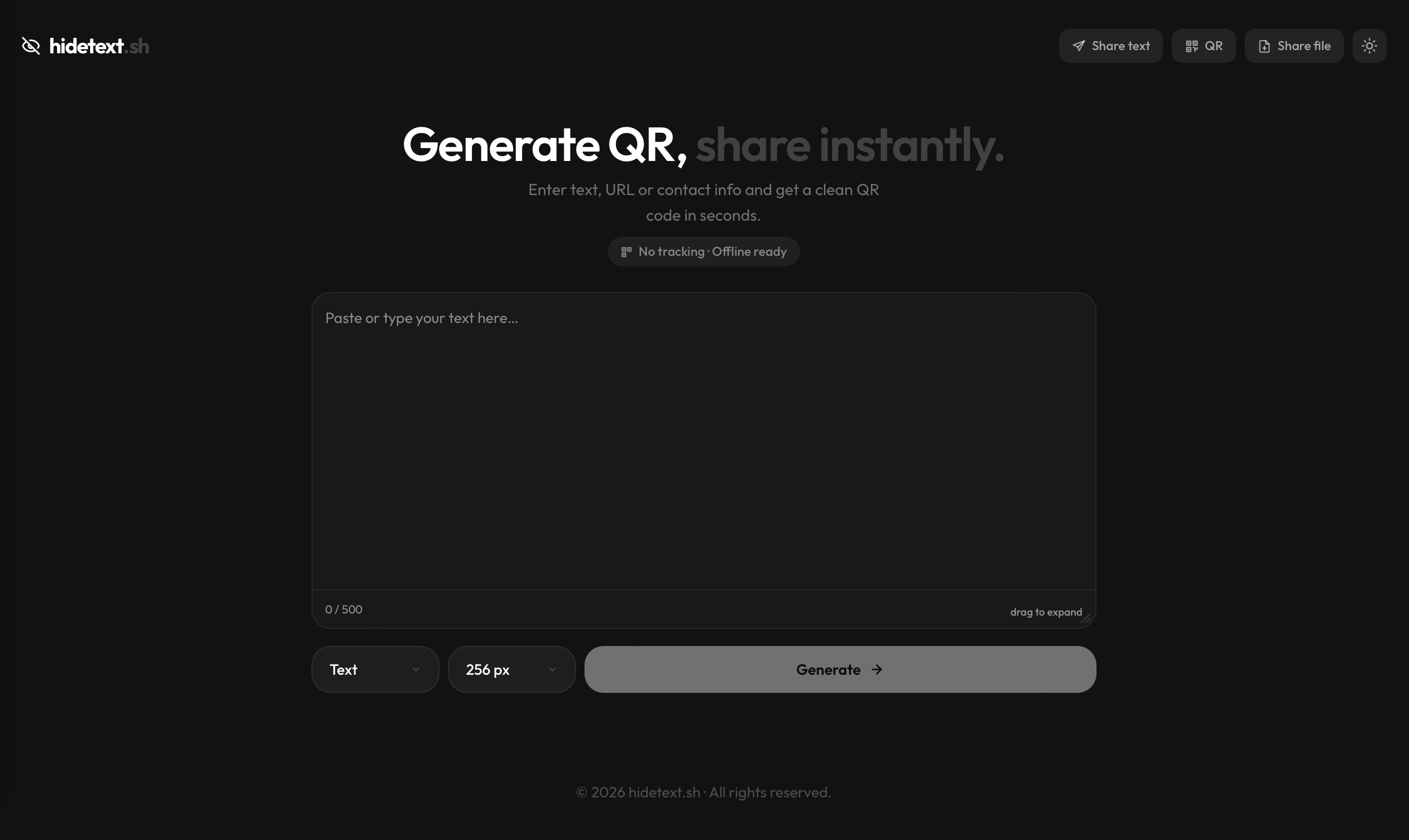 Hidetext.sh gallery image