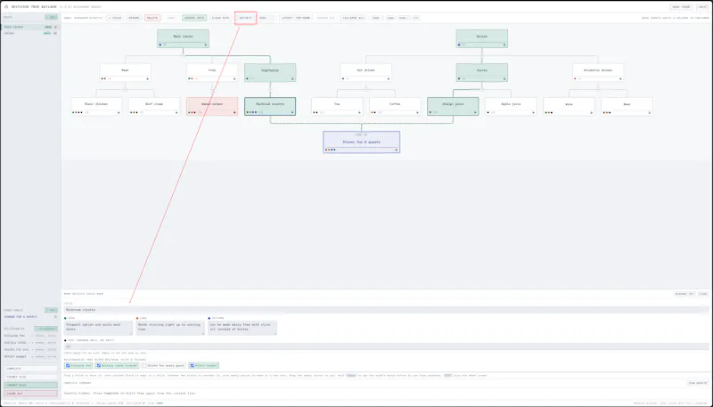 Decision Tree Builder screenshot 2
