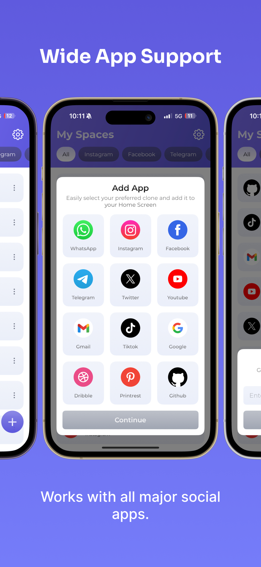 Parallel account - dubbele ruimtes - Voer meerdere accounts van dezelfde app uit op één apparaat. media 8