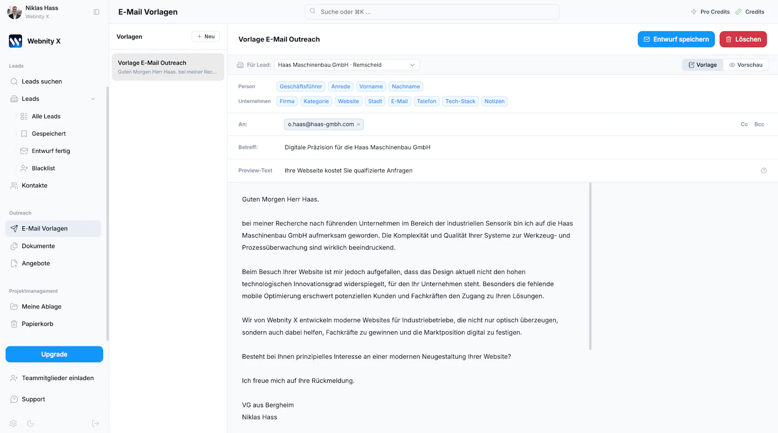 Webnity X screenshot 4