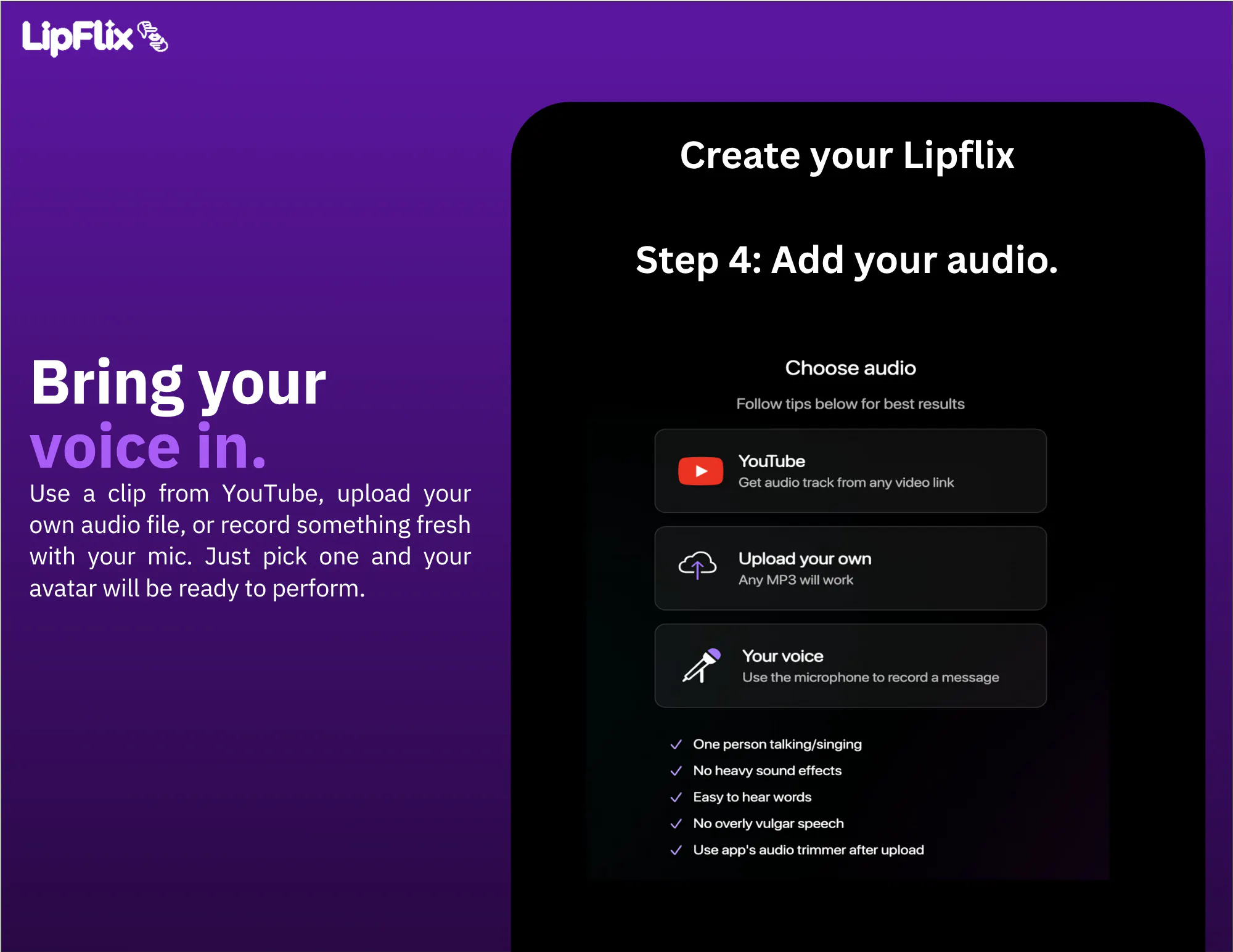 LipFlix AI gallery image