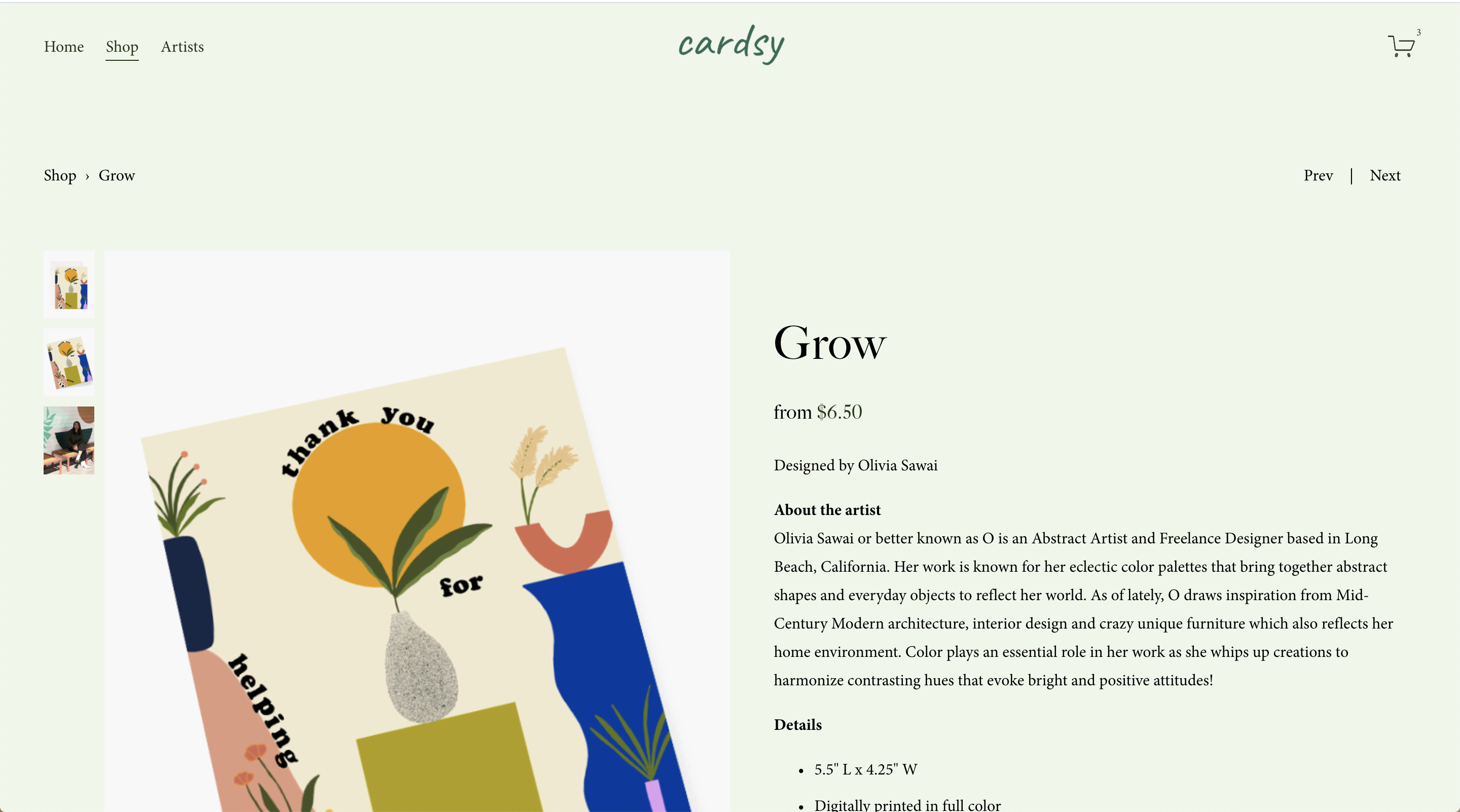 Cardsy gallery image