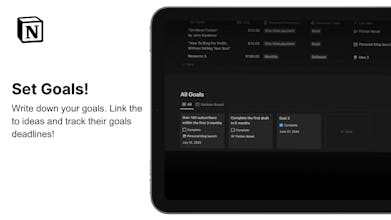 IdeaOS: Idea Organizer - Notion Template gallery image