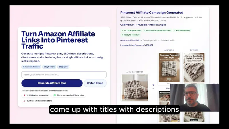 URL2Pin screenshot 1 (video preview)