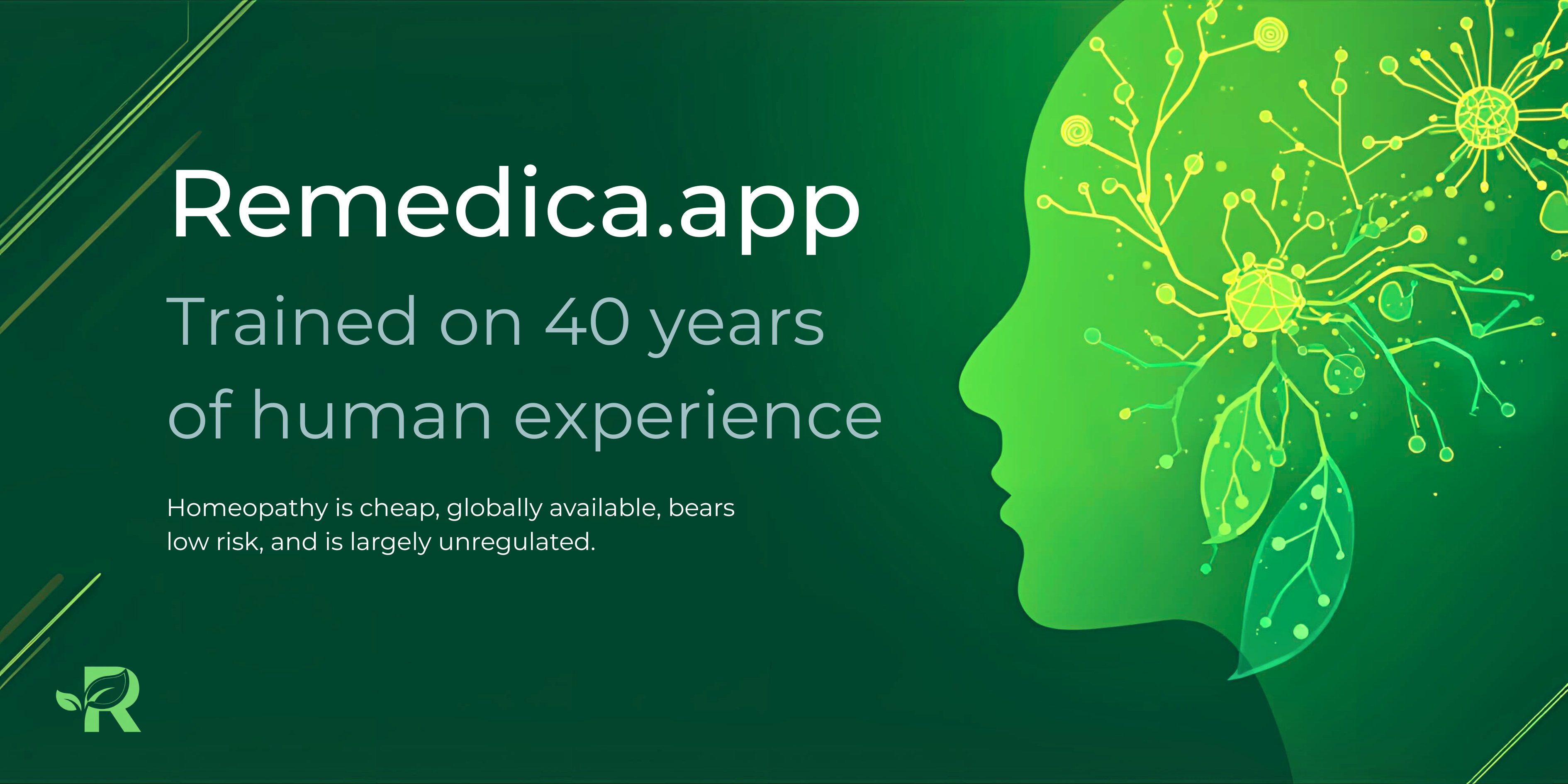 Remedica - Your AI Homeopathy Consultant - Main product screenshot demonstrating key features and user interface