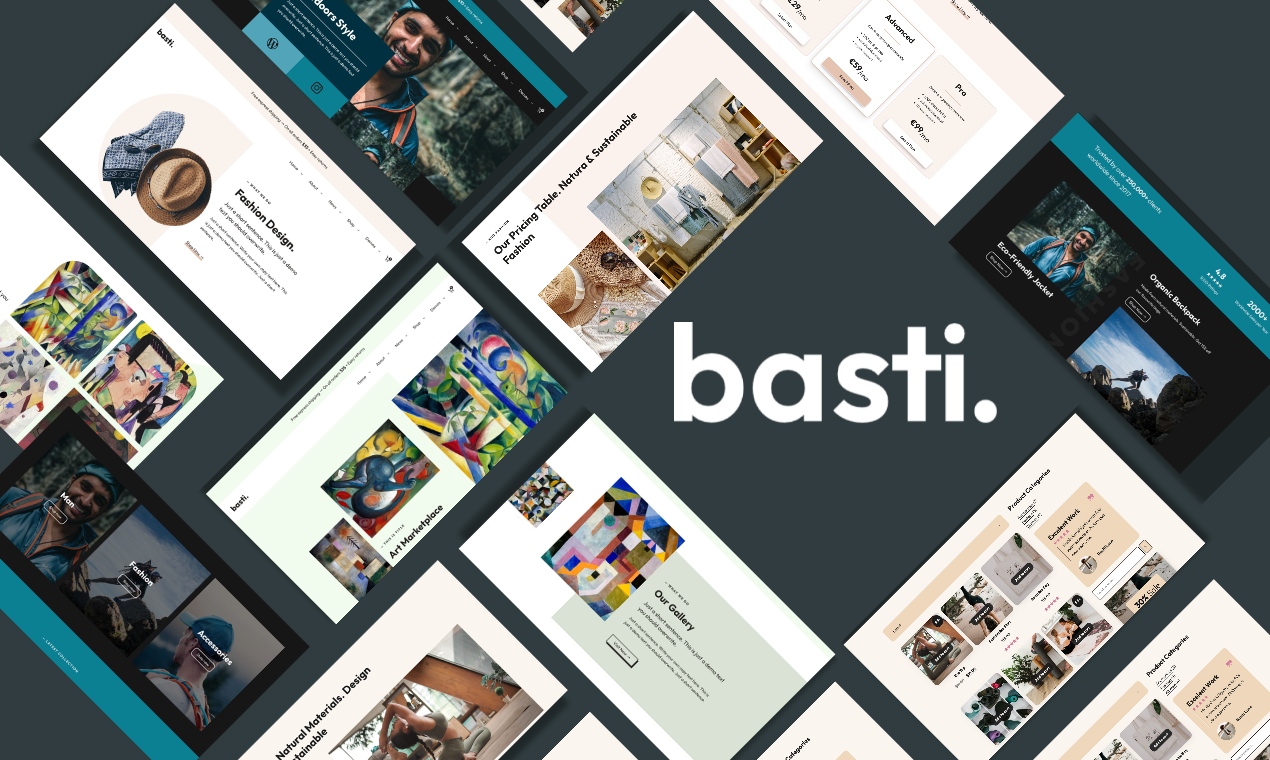 Basti - Een innovatief, volledig aanpasbaar en minimalistisch blokthema media 2