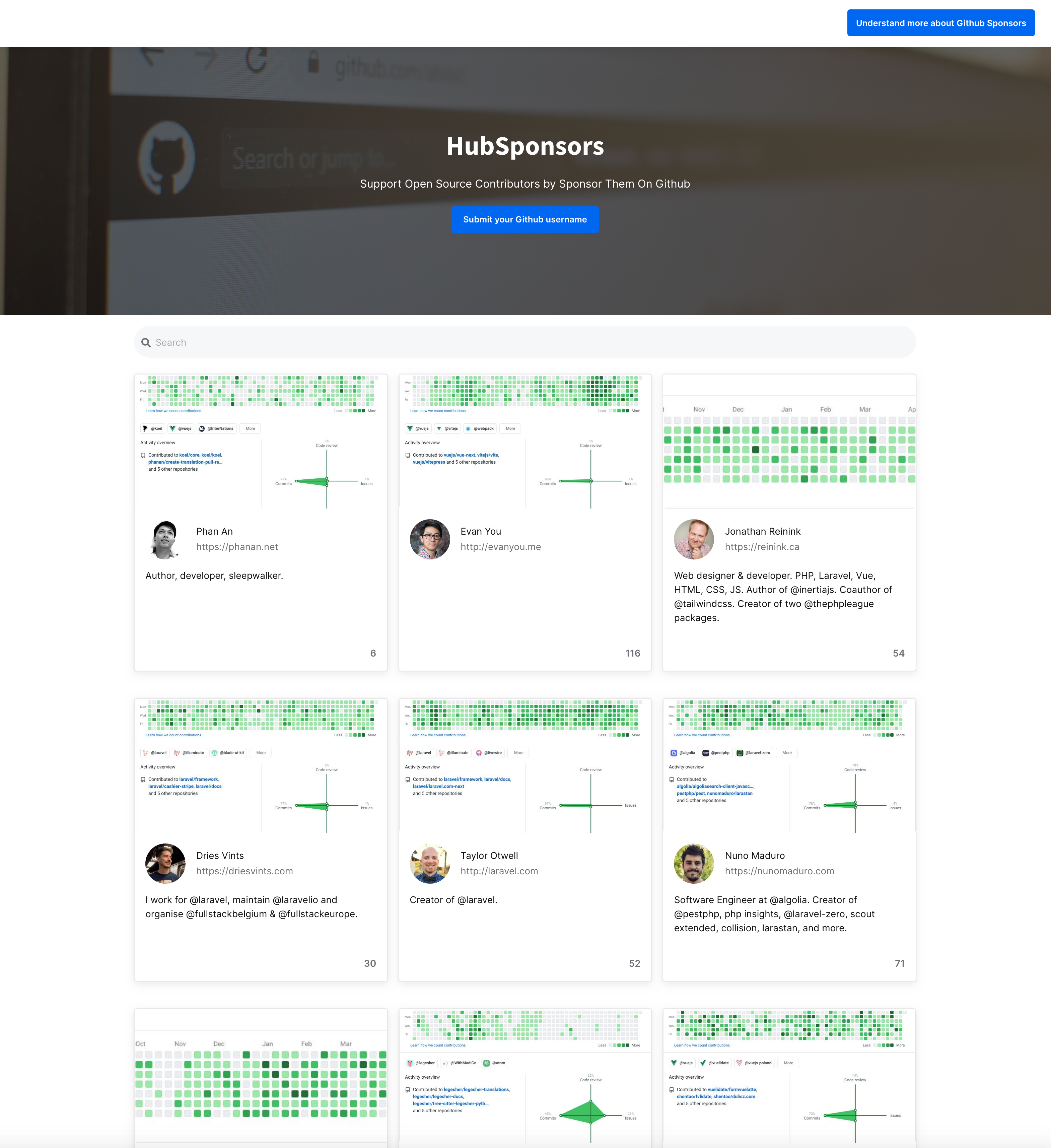 HubSponsors gallery image