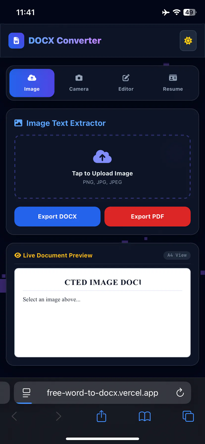 Word to DOCX Suite Mobile gallery image