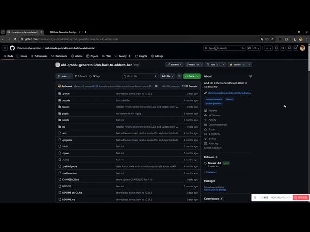 Chromium Style QR Code Generator gallery image