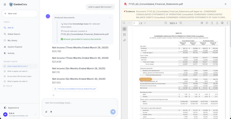 CordonData screenshot 1