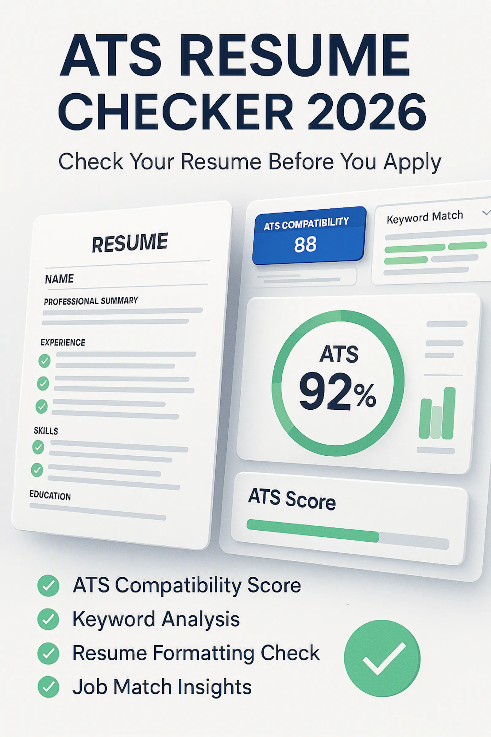 ATS Resume Checker 2026 screenshot 1