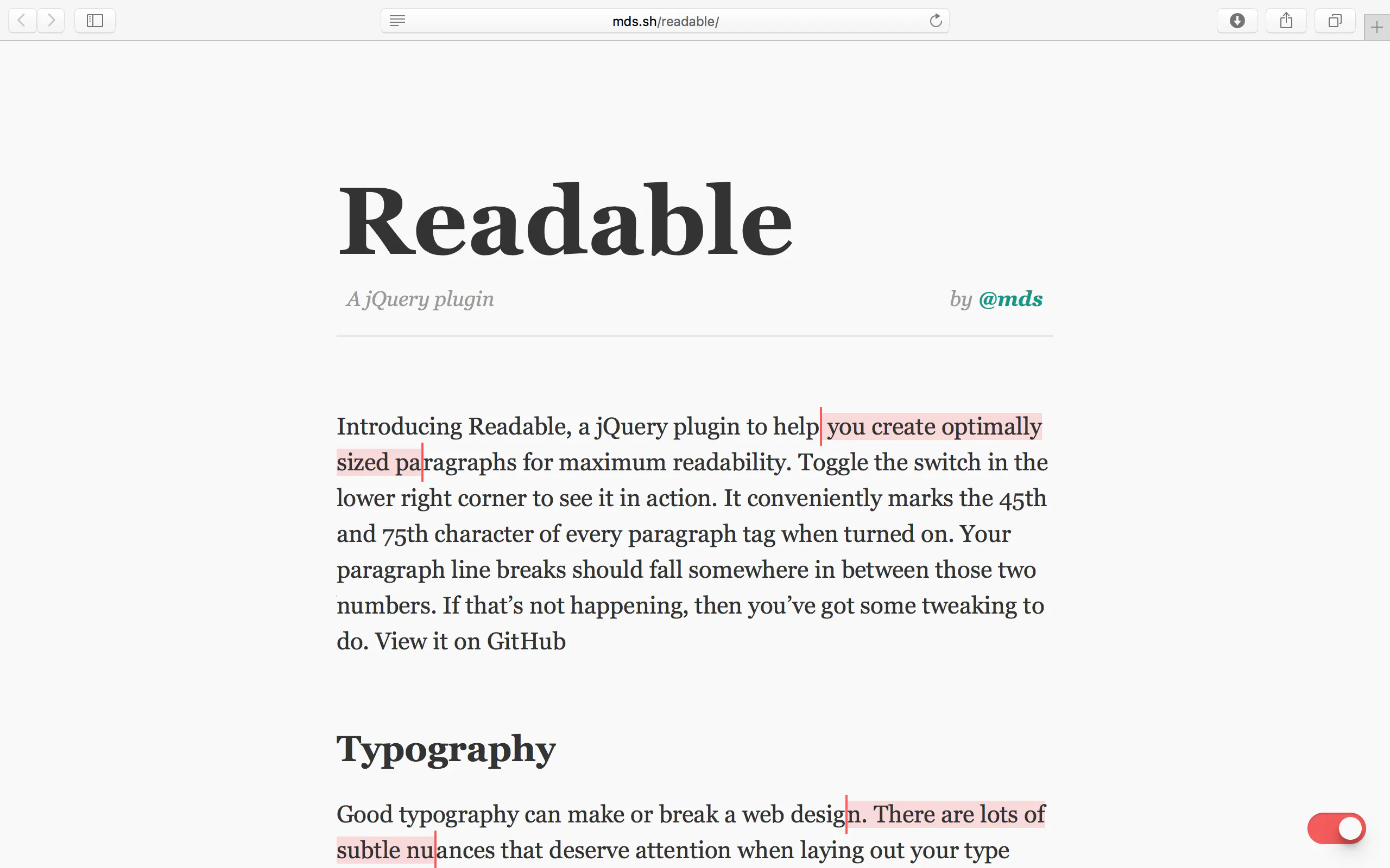 Readable