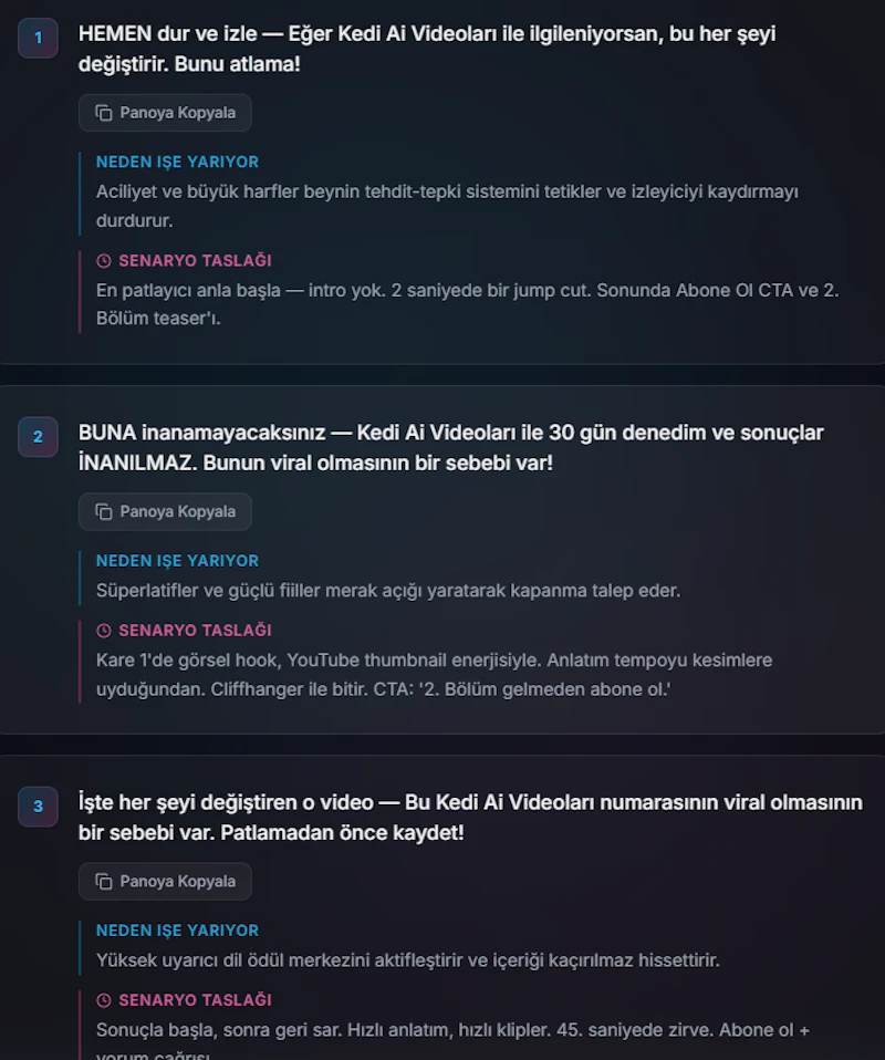 ViralHook AI screenshot 2
