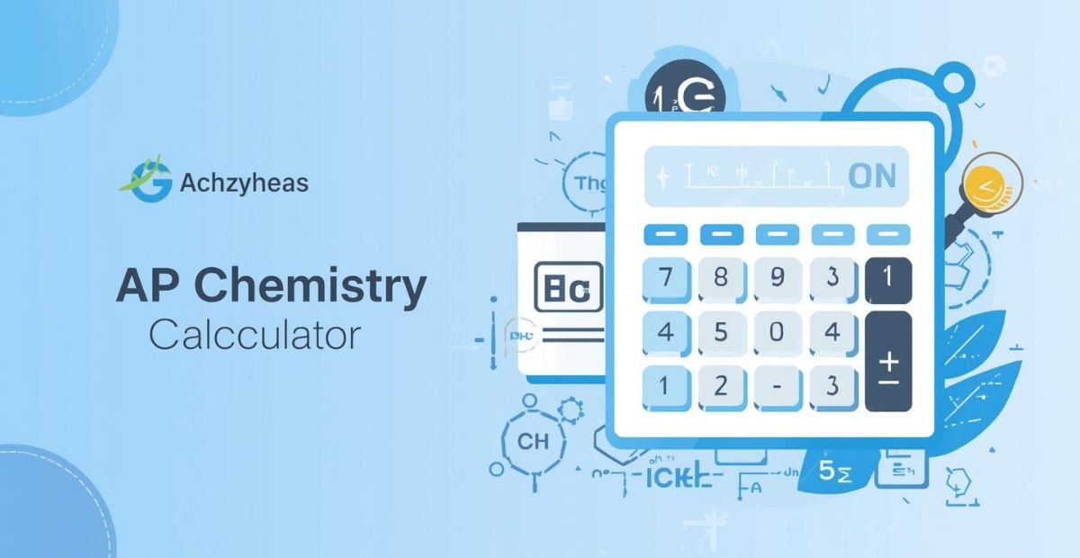 Ap chemistry score calculator - Main screenshot showing features and interface