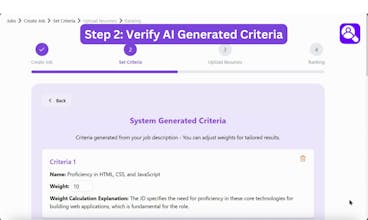 Resumes Ranker gallery image