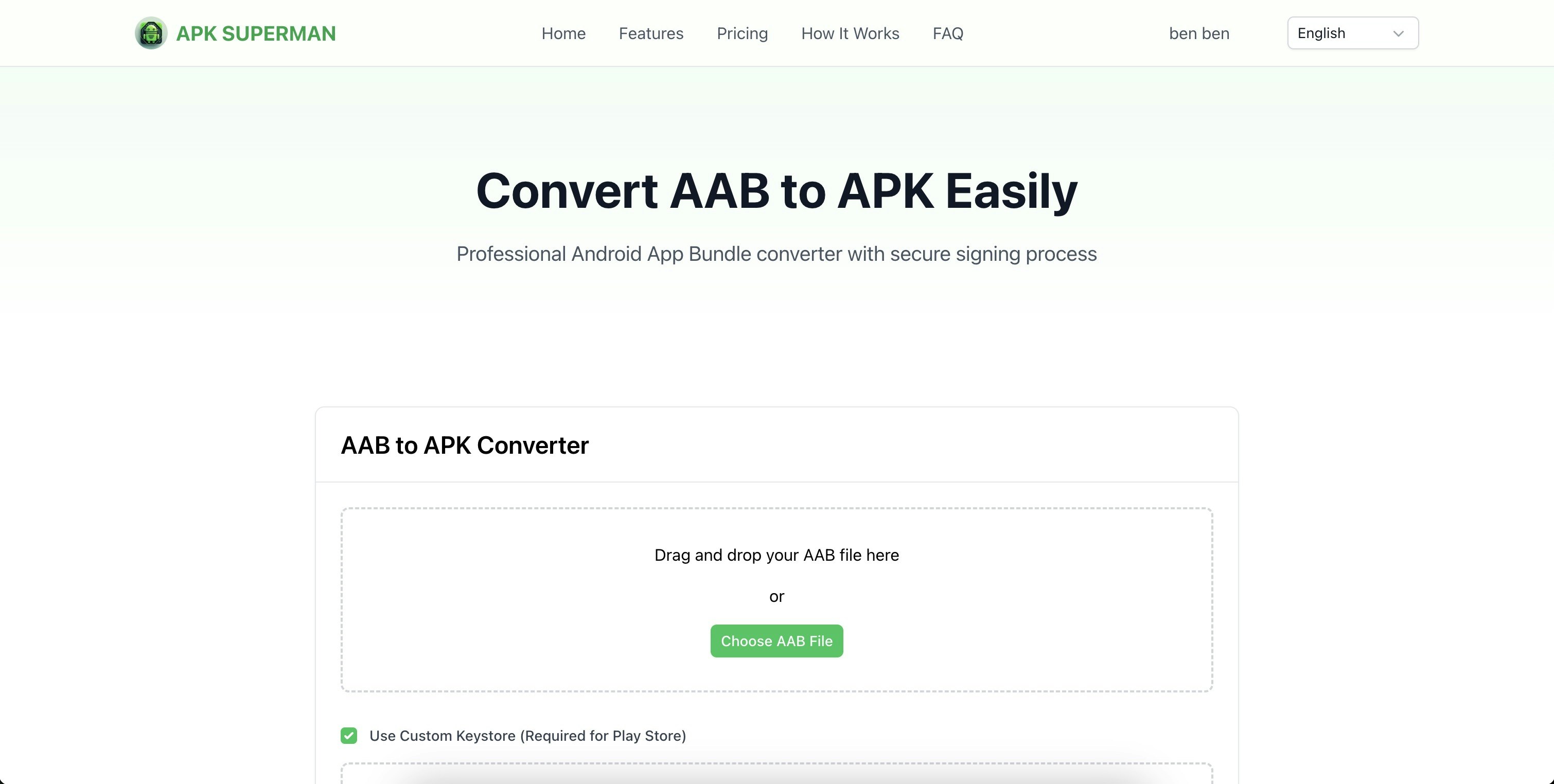 AAB ke APK Converter Online media 1