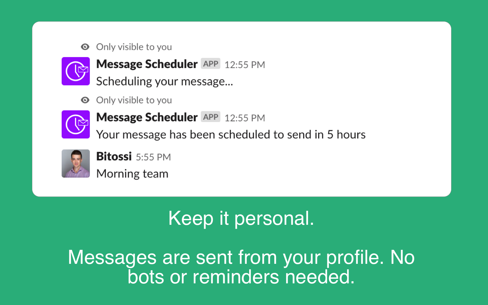 Slack Message Scheduler gallery image