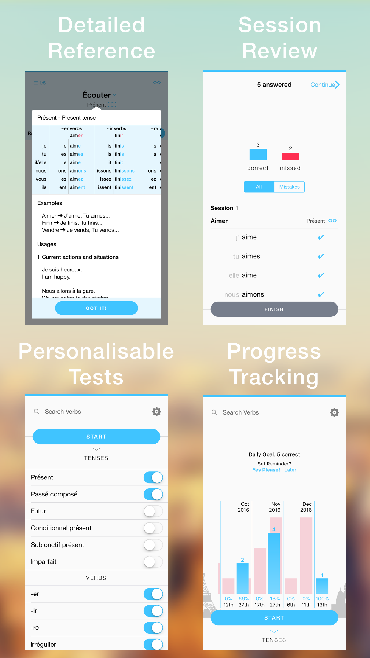 Conjugation App gallery image
