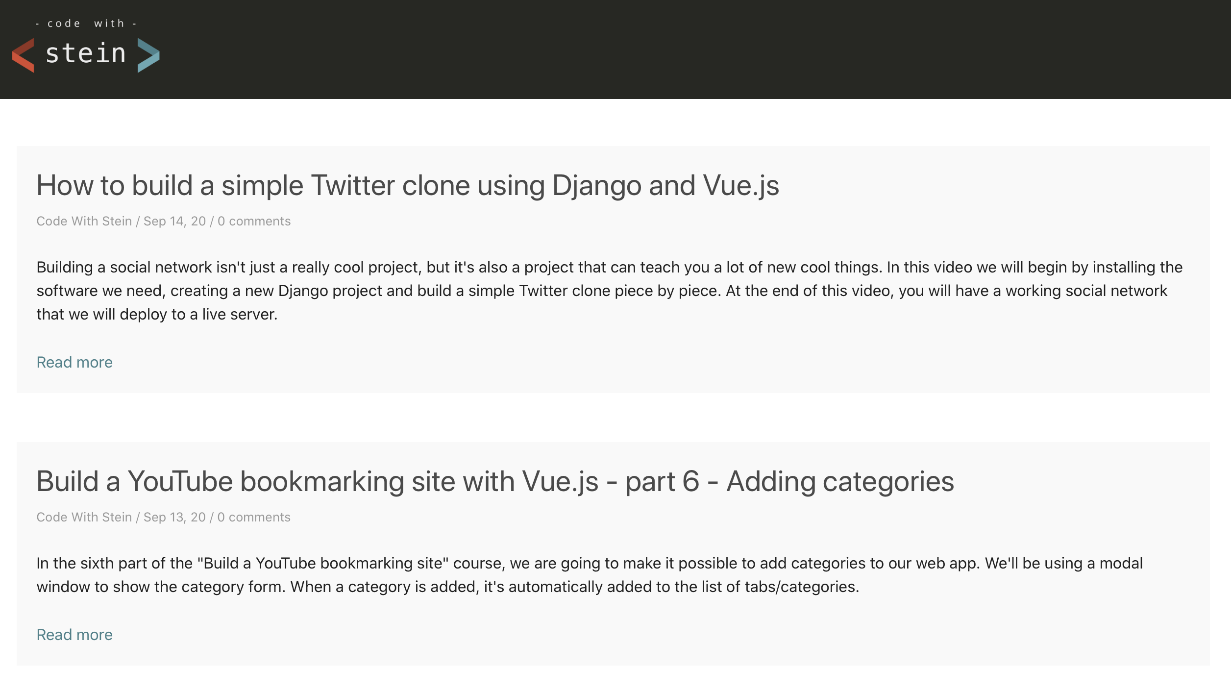 Code With Stein gallery image