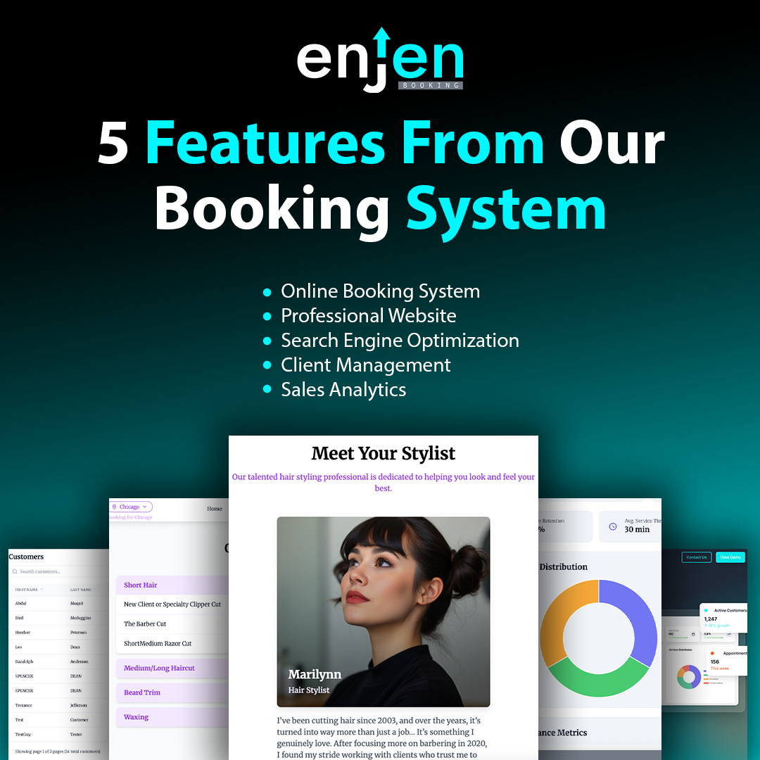 EnJen Booking System gallery image