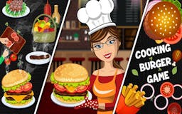 Burger Cooking Game : Burger Food Maker media 1