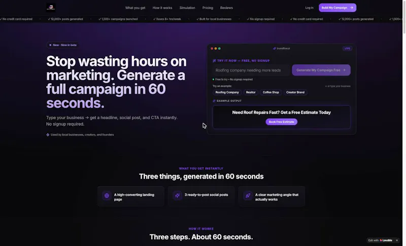 BrandFlow screenshot 2