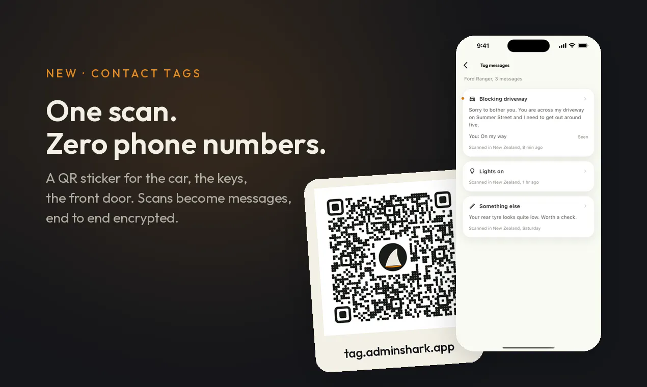 AdminShark screenshot