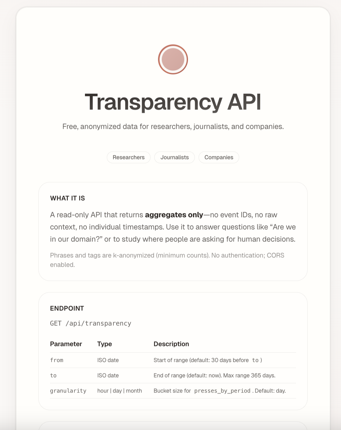Human Should Decide Button gallery image