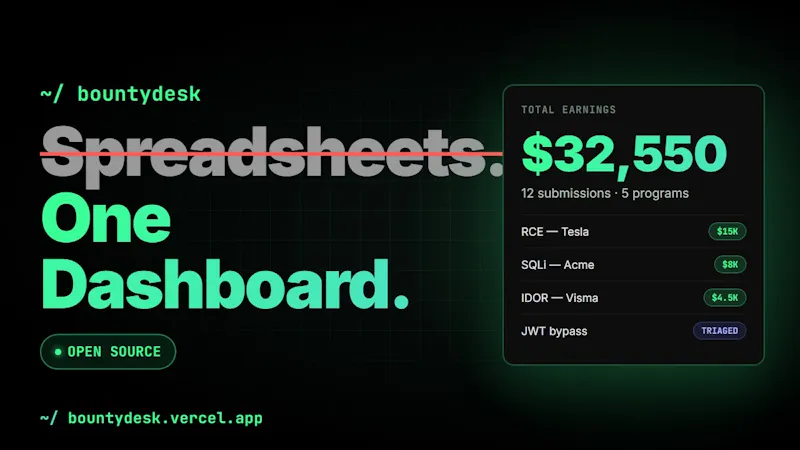 BountyDesk screenshot 1 (video preview)