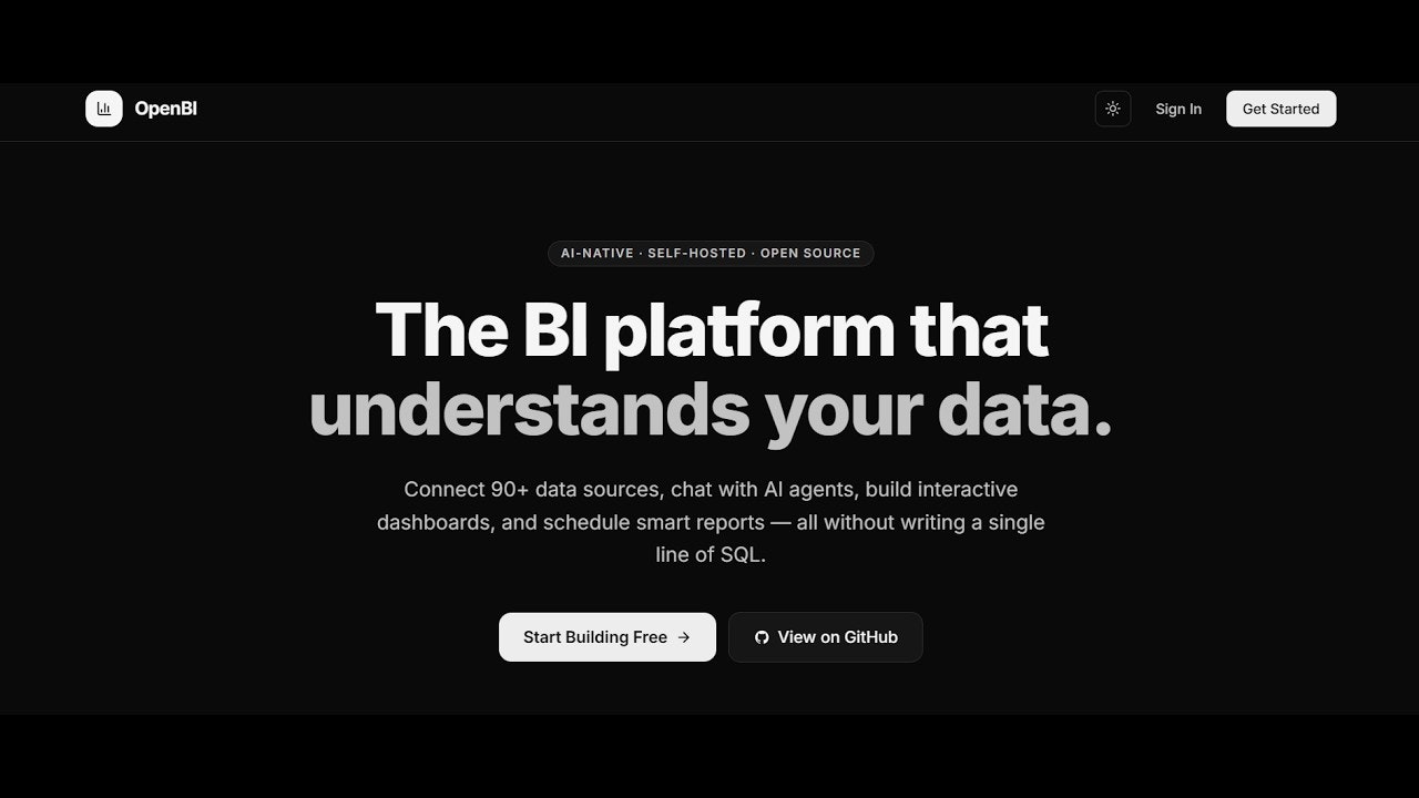OpenBI gallery image