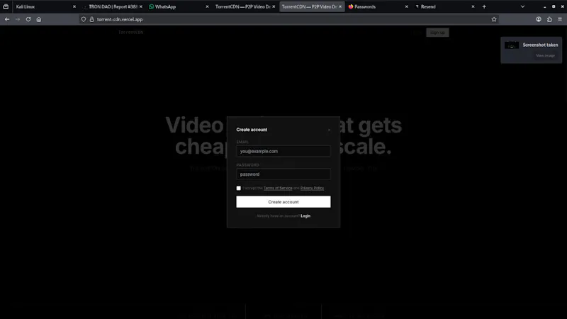 TorrentCDN screenshot 1