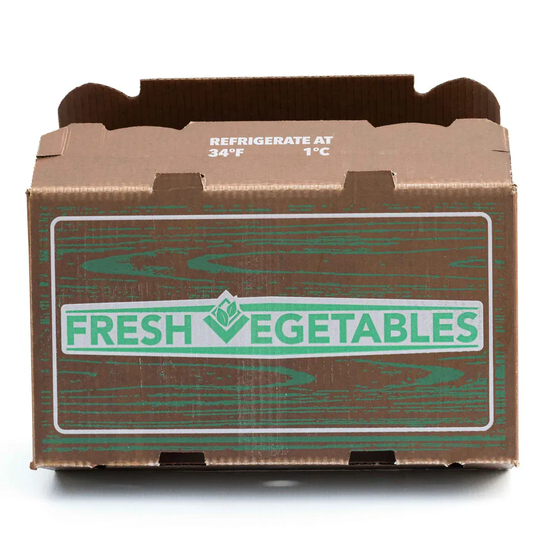 Waxed Broccoli Shipping Carton