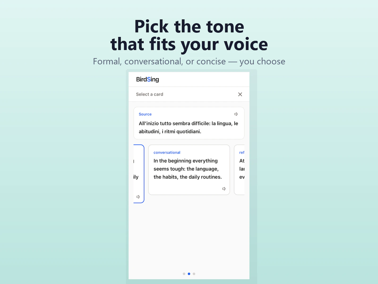 BirdSing screenshot 3