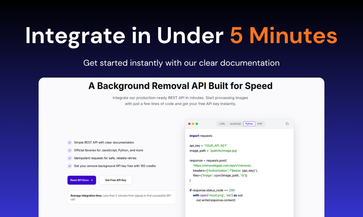 RemovebgAPI - Screenshot 3 preview