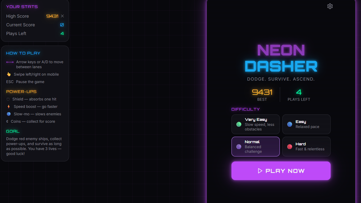 NEON DASHER gallery image