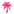 Pink Palm Puff Hoodies