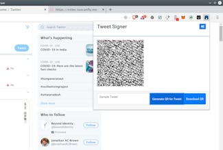 Tweet Signer ✌️ gallery image