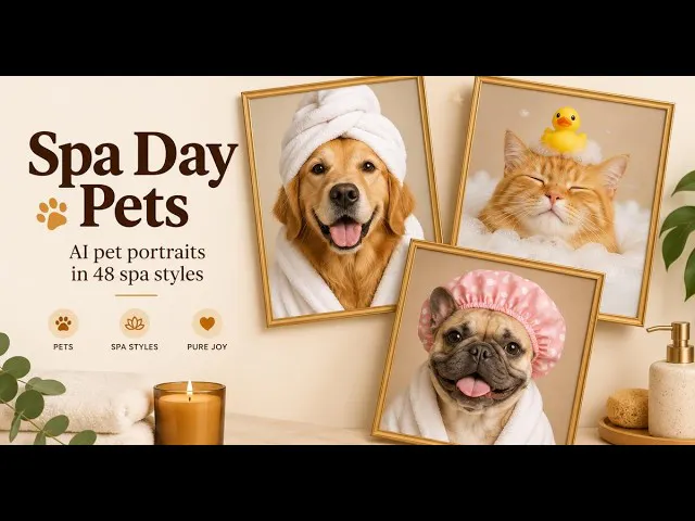 Spa Day Pets gallery image